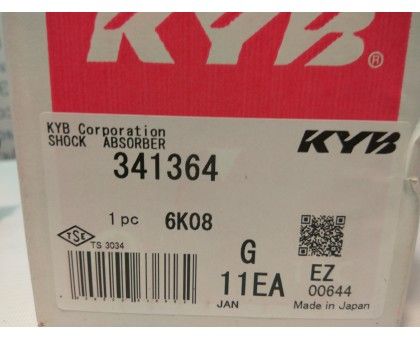 Передний правый газомасляный амортизатор Kayaba (341364) KIA Sorento I (2002-2009)