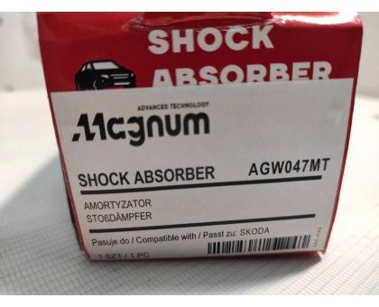 Задний газомасляный амортизатор Magnum (AGW047MT) Skoda Roomster