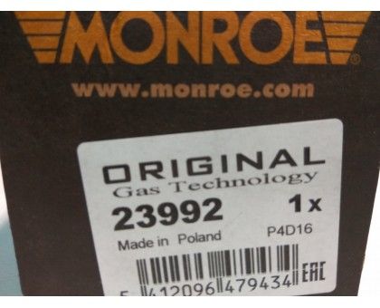 Задний газомасляный амортизатор Монро (23992) на Мазда 3 (BK) 2004-2009