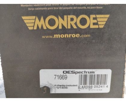 Задний газомасляный амортизатор Monroe (71669) Chrysler 300M (1999-2004)