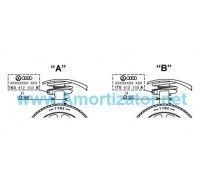 Передний амортизатор MONROE (G16495) AUDI A3, SKODA OCTAVIA, VW GOLF, VW JETTA, газомасляный