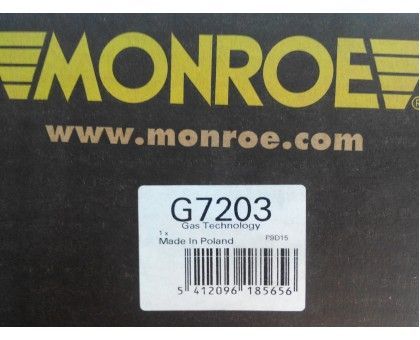 Передний газомасляный амортизатор Монро (G7203) на Дачия Логан 1 седан