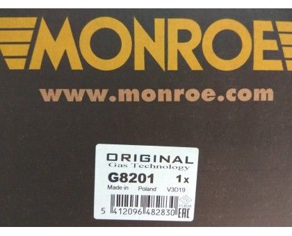 Передний правый газомасляный амортизатор Monroe (G8201) Ford Mondeo IV (2007-2015)