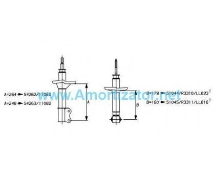 Задній амортизатор MONROE (R3311) AUSTIN MAESTRO, AUSTIN MONTEGO, ROVER MAESTRO, ROVER MONTEGO, масляний