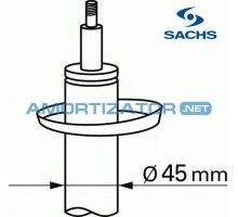 Амортизатор SACHS 100572, BMW 3 (E30), передний, газомасляный