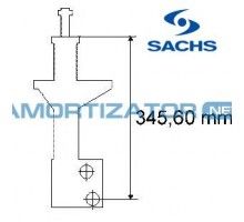 Амортизатор SACHS 170160, VW PASSAT (3A2, 35I), VW PASSAT Variant (3A5, 35I), передний, газомасляный