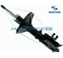 Амортизатор SACHS 290781, MITSUBISHI COLT IV (CA_A), MITSUBISHI LANCER V, передний правый, газомасляный