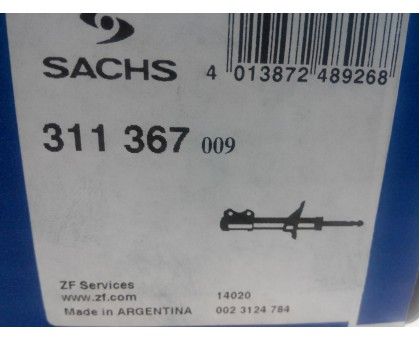 Амортизатор SACHS 311367, MERCEDES-BENZ M-CLASS (W163), передний, газомасляный