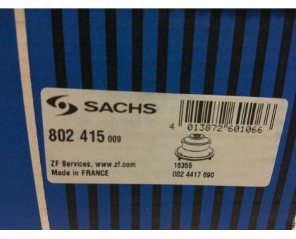 Опора и опорный подшипник переднего амортизатора SACHS 802415