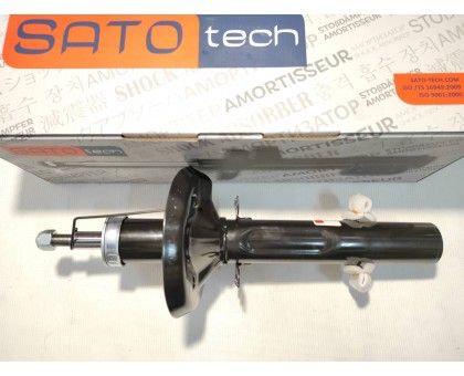 Передний газомасляный амортизатор SATO tech (21449F) VW Golf IV