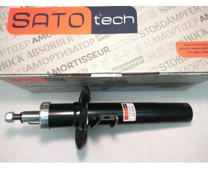 Передний газомасляный амортизатор SATO tech (21753F) VW Passat B7 (55 мм)