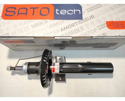 Передний газомасляный амортизатор SATO tech (21876F) VW Polo 2001-2009
