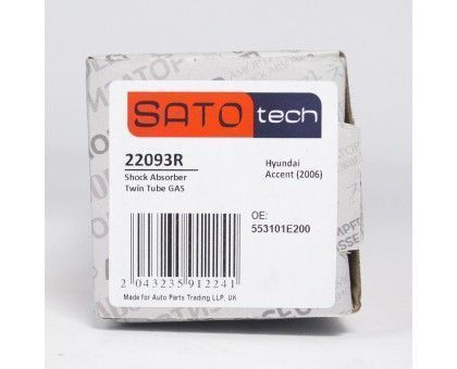 Задний газомасляный амортизатор SATO tech (22093R) Hyundai Accent 2005-2010