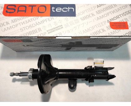 Передний правый газомасляный амортизатор SATO tech (22440FR) KIA Sportage 2004-2010