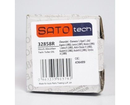 Задний масляный амортизатор SATO tech (32858R) Daewoo Nexia