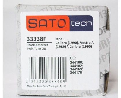 Передний масляный амортизатор SATO tech (33338F) Opel Calibra