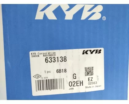 Передний левый масляный амортизатор Kayaba (633138) Mazda 323 (BG 1989-1994)