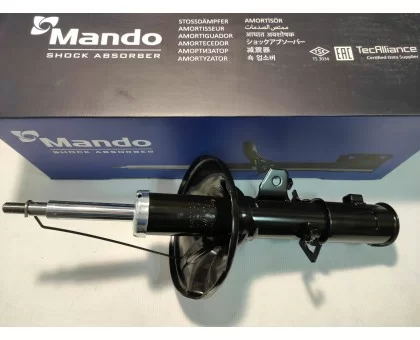 Передний левый газомасляный амортизатор Mando (A00101) на KIA Cerato I (2004-2008) Передний левый газомасляный амортизатор Mando (A00101) на KIA Cerato I (2004-2008)