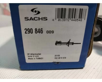 Амортизатор SACHS 290846, FORD TOURNEO CONNECT, FORD TRANSIT CONNECT, задний, газомасляный Амортизатор SACHS 290846, FORD TOURNEO CONNECT, FORD TRANSIT CONNECT, задний, газомасляный