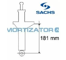 Амортизатор SACHS 193008, масляный