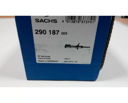 Амортизатор SACHS 290187, AUDI A6 (4B, C5), AUDI A6 Avant (4B, C5), SKODA SUPERB (3U4), VW PASSAT (3B2), VW PASSAT (3B3), VW PASSAT Variant (3B5), VW PASSAT Variant (3B6), задний, газомасляный