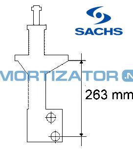 Амортизаторы sachs гранта